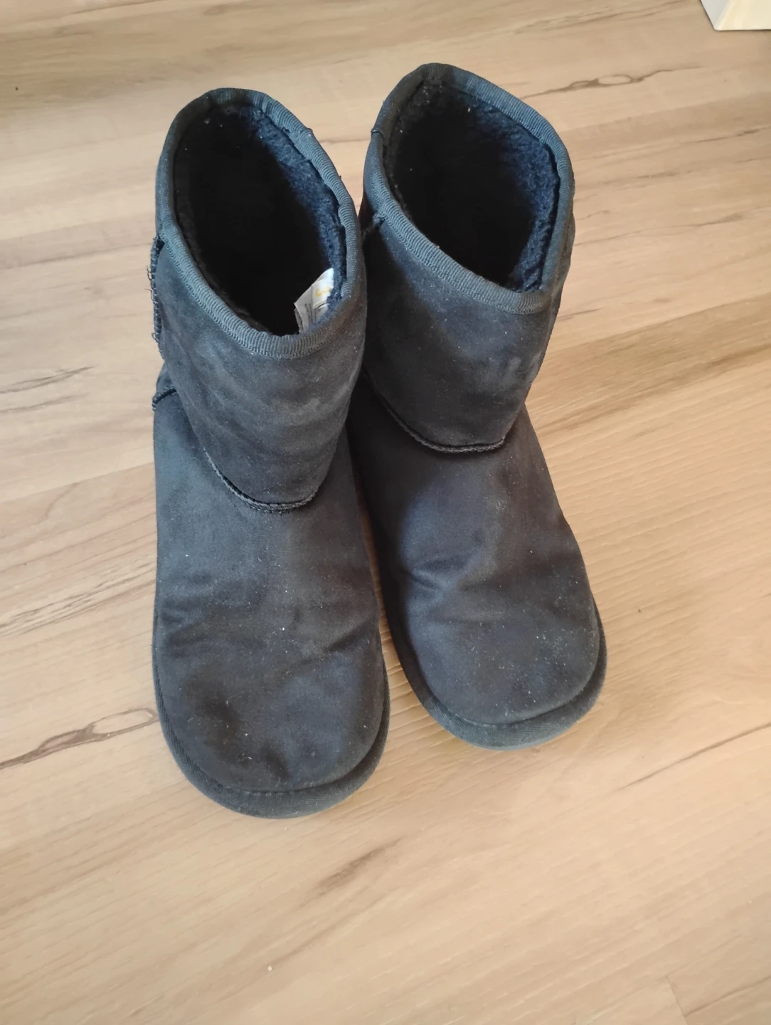 Black Ugg Style Boots