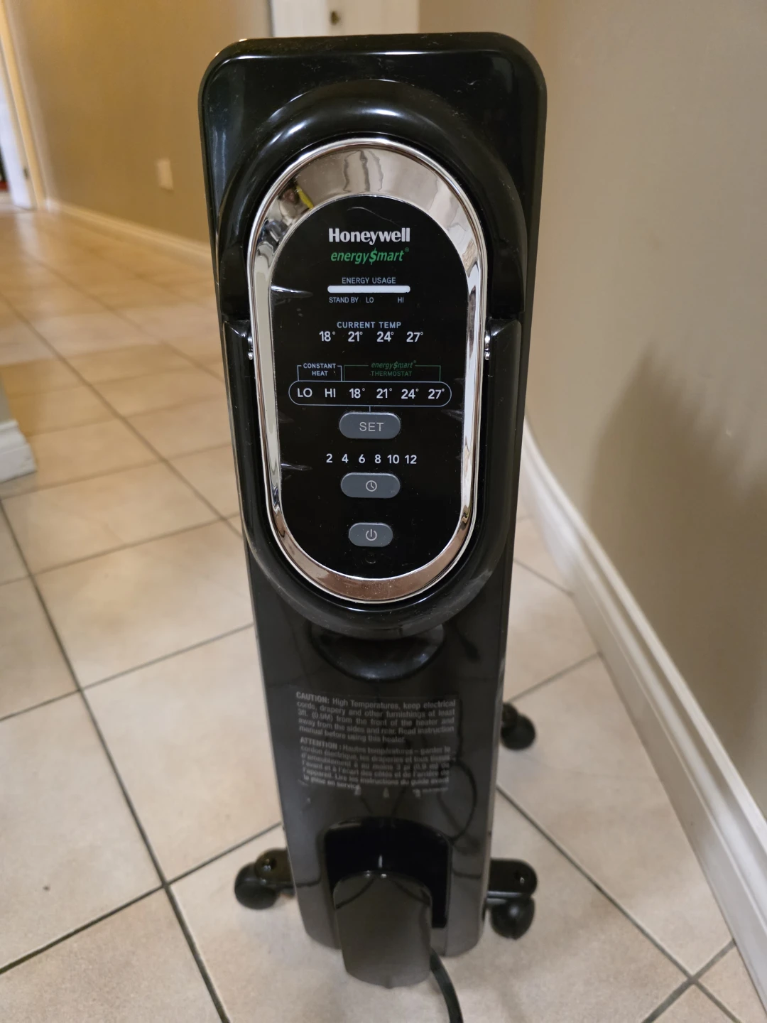 Honeywell Energy Smart Oil Heater