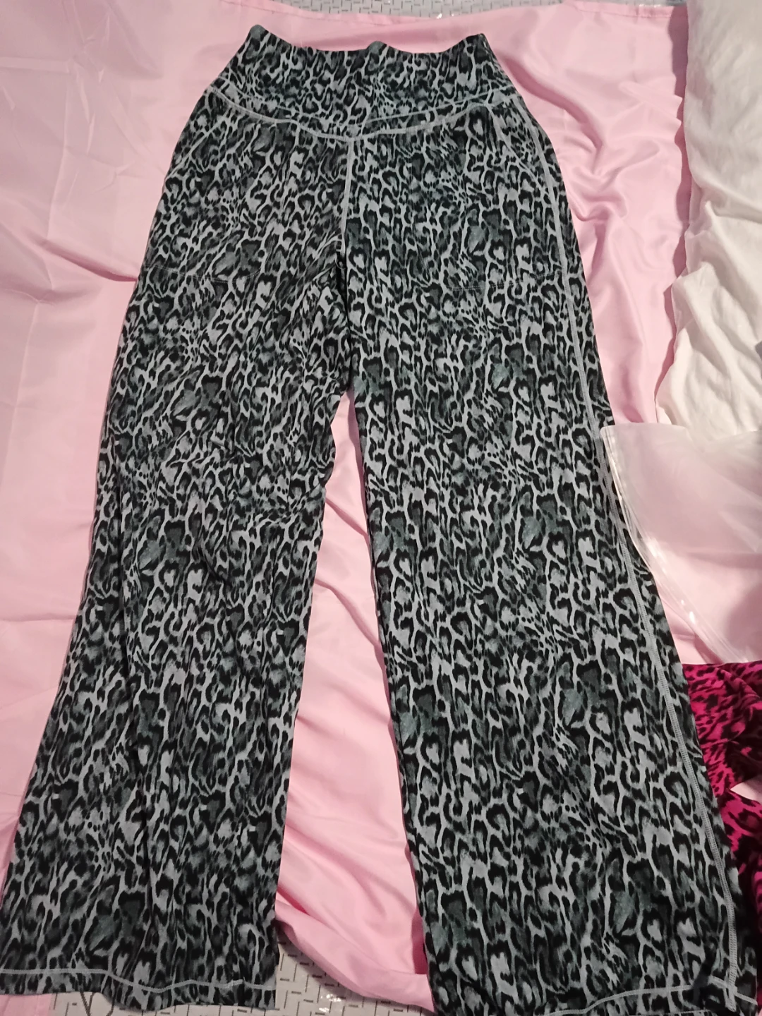 Athletic Works Leopard Print Wide Leg Pants - photo 2