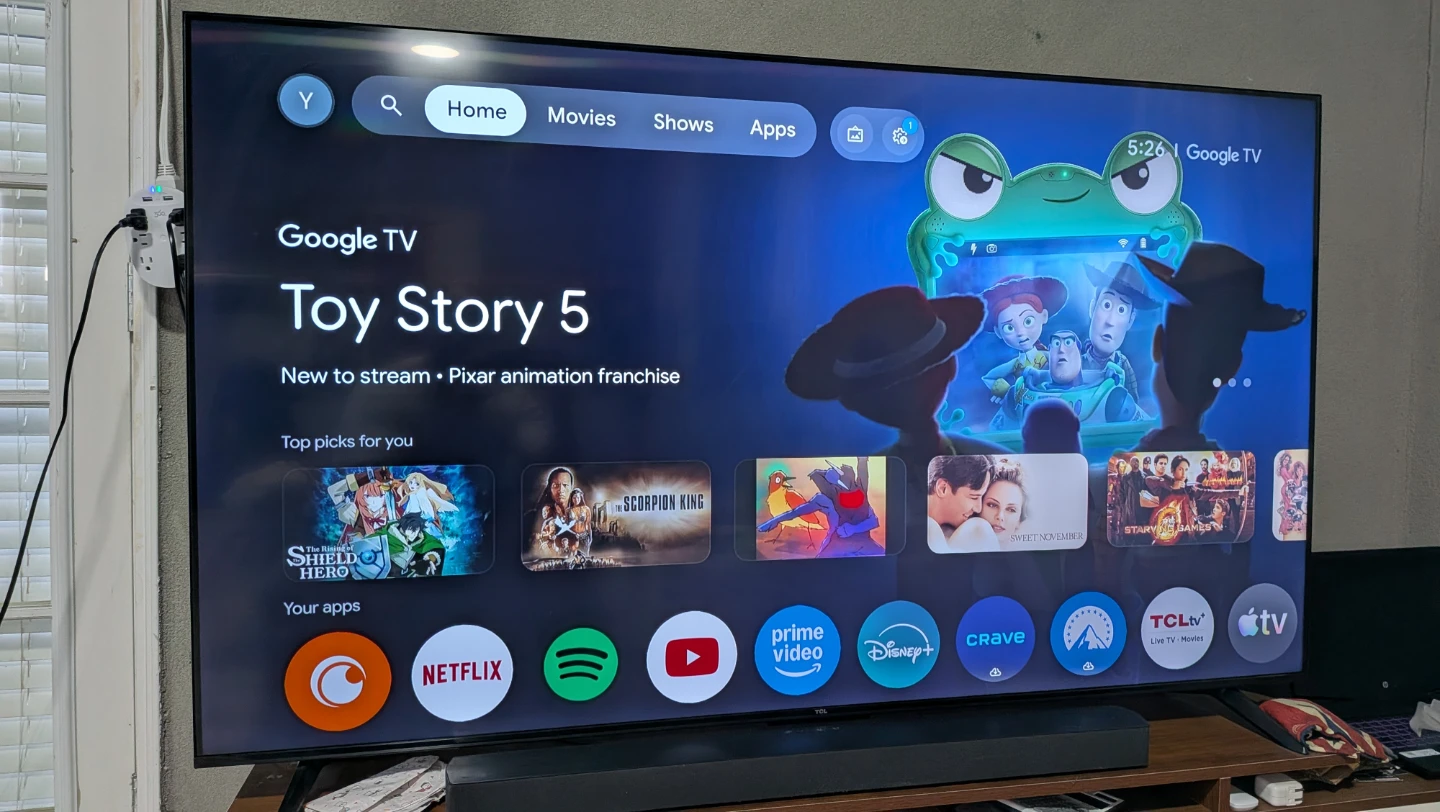 65" TCL Google TV 4K UHD Smart TV