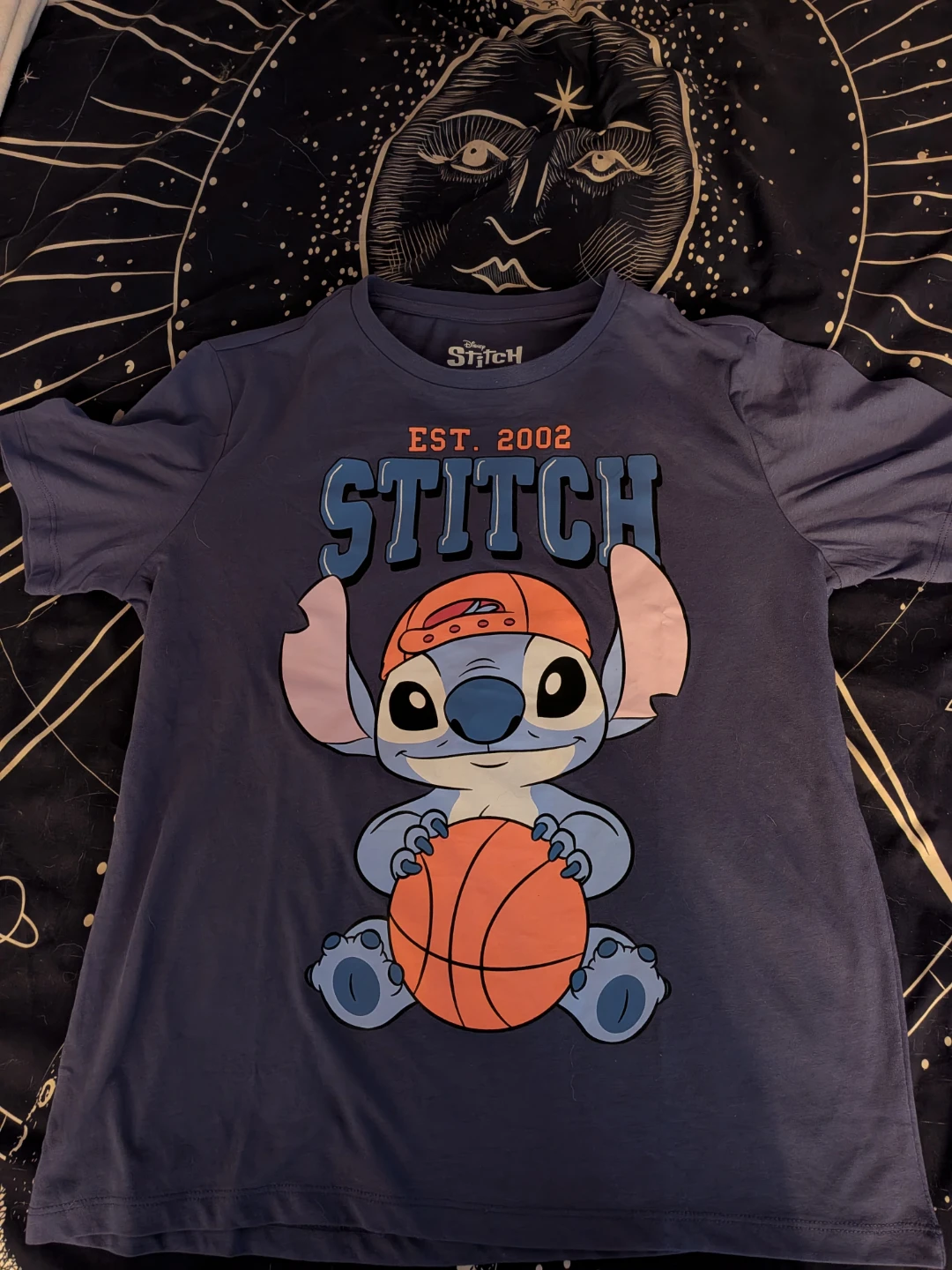 Disney Stitch Basketball Graphic T-Shirt - photo 4