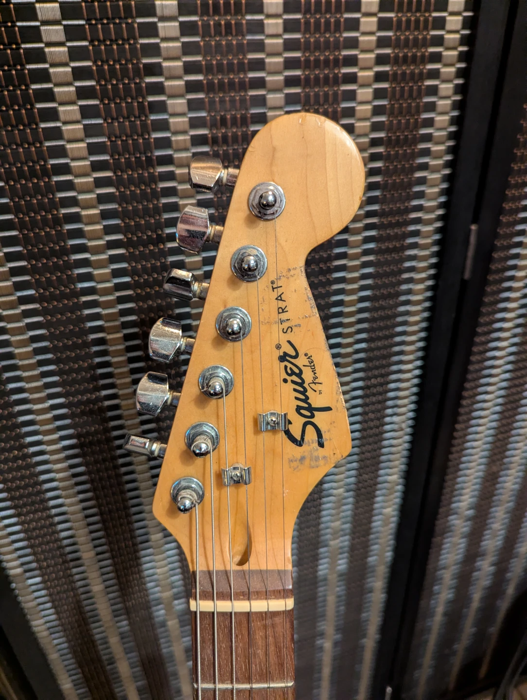 Squier Stratocaster Electric Guitar - Black - photo 3
