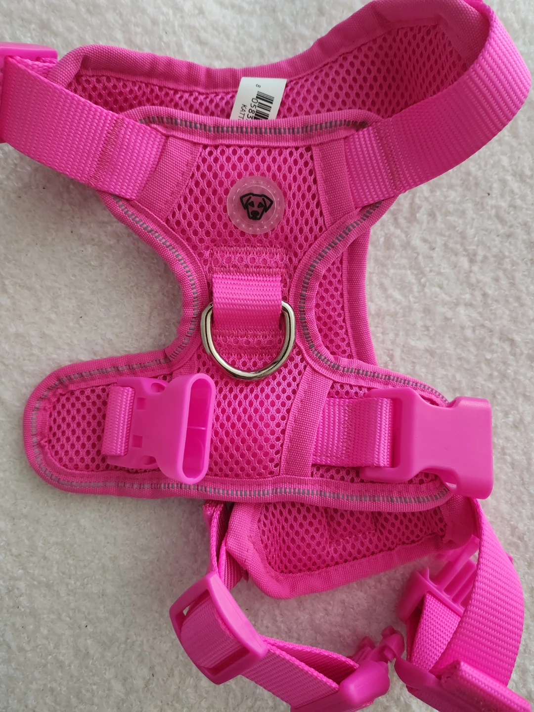 Medium Pink Dog Harness