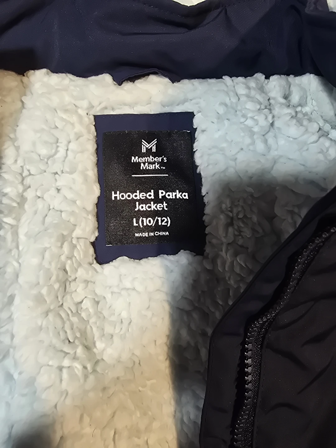 Member's Mark Hooded Parka Jacket L(10/12) - photo 2