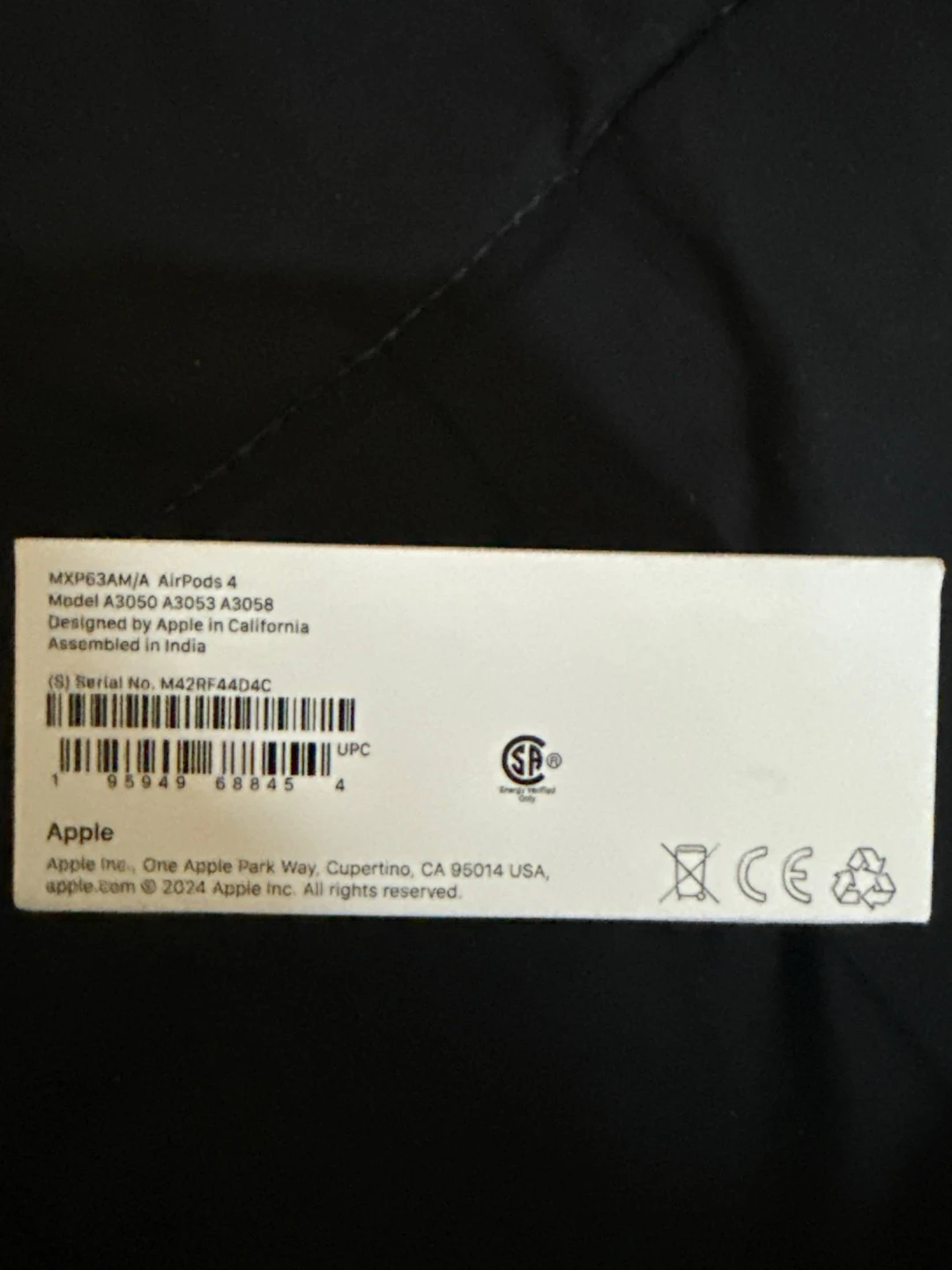 Brand new airpods 4 sealed pack - photo 3