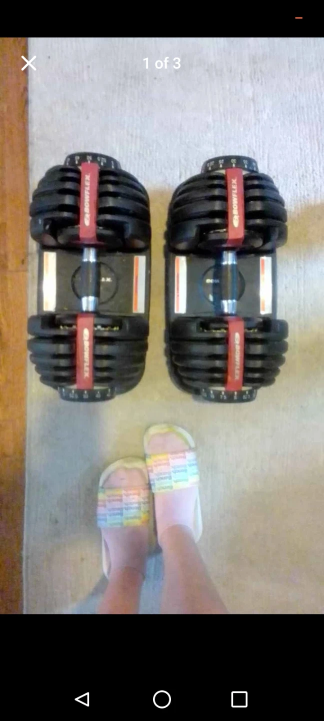Bowflex Adjustable Dumbbells (Pair) - photo 3