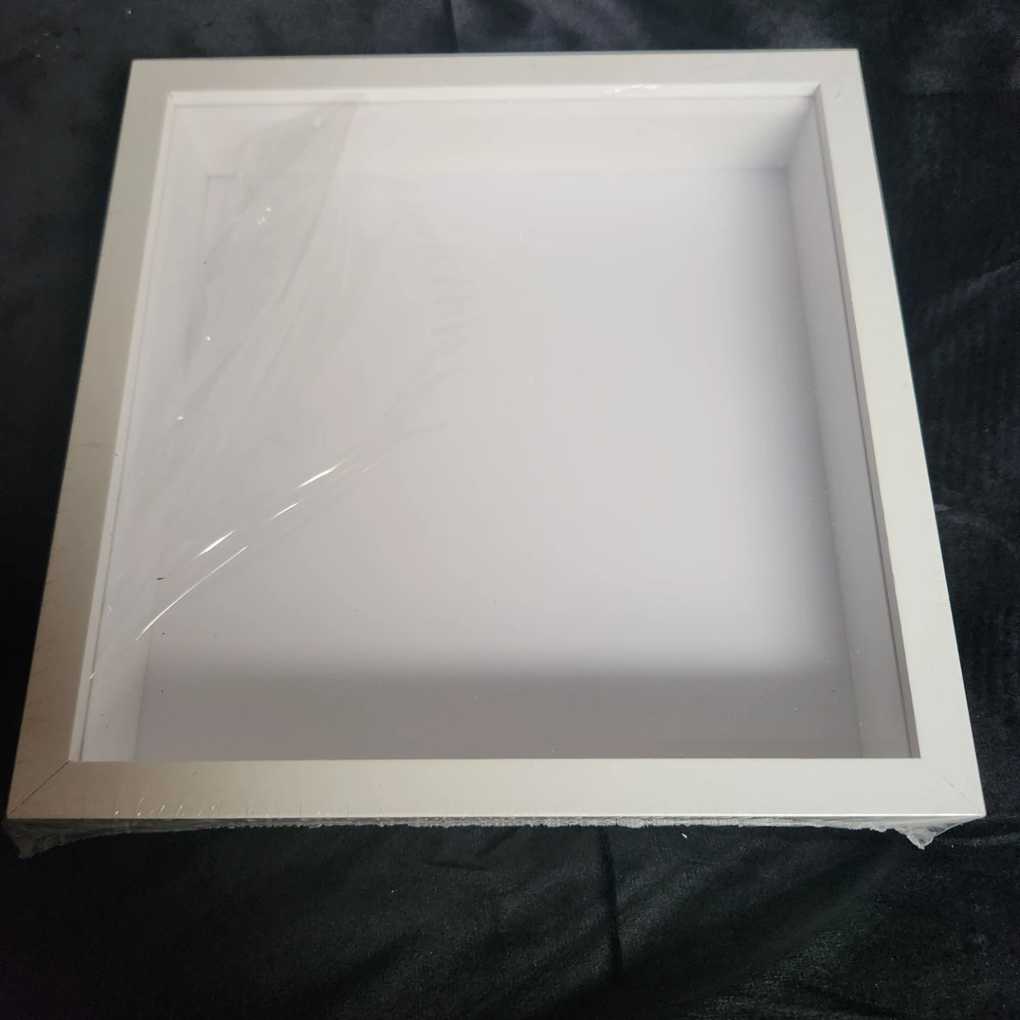 White Shadow Box Frame