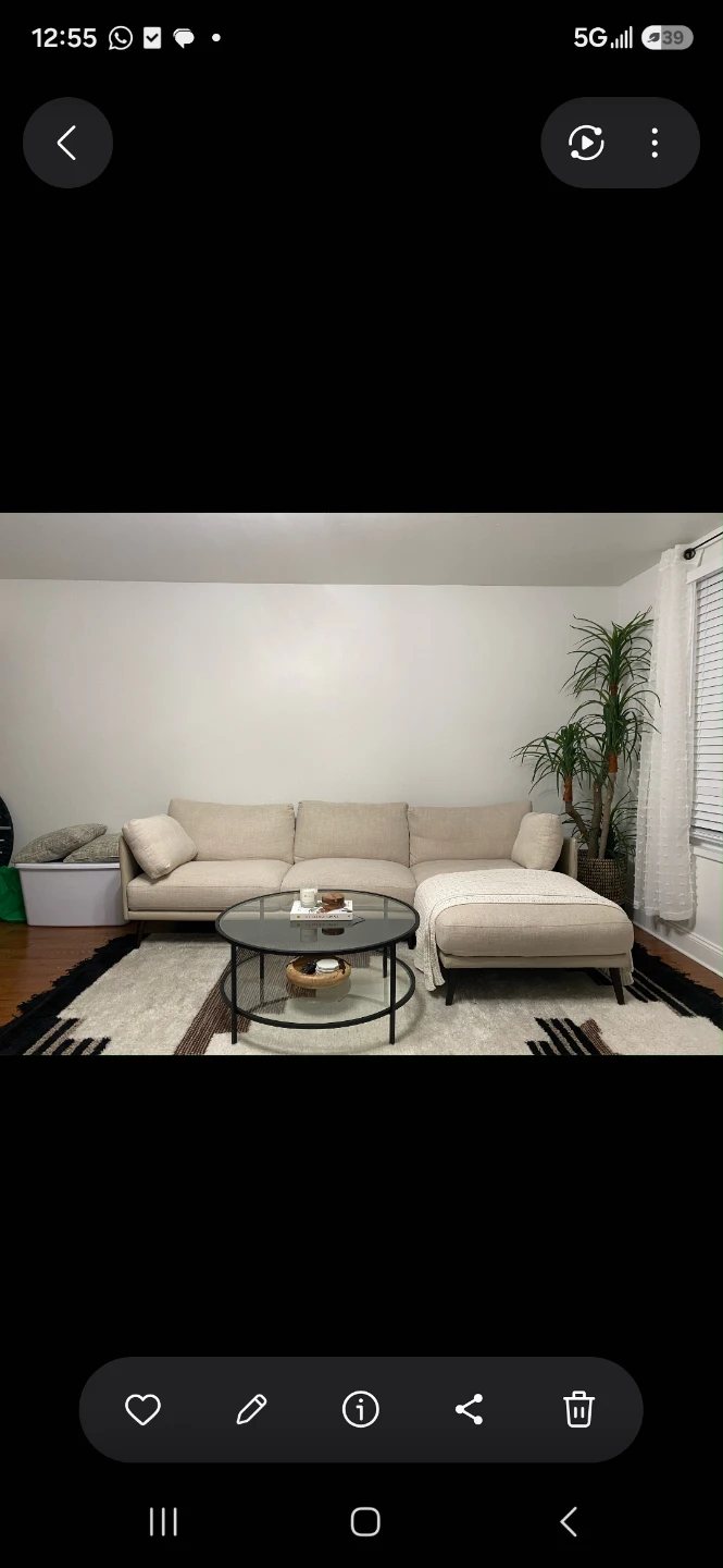 Sectional Sofa with Chaise
