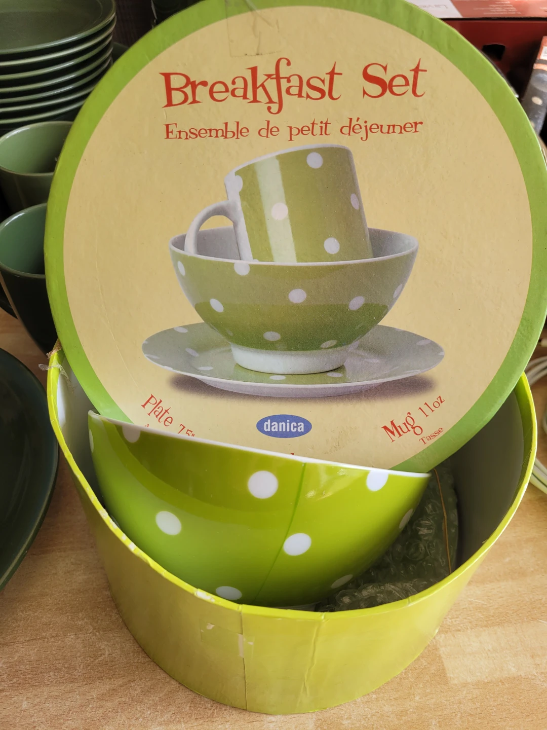 Danica Breakfast Set - Mug, Bowl & Plate