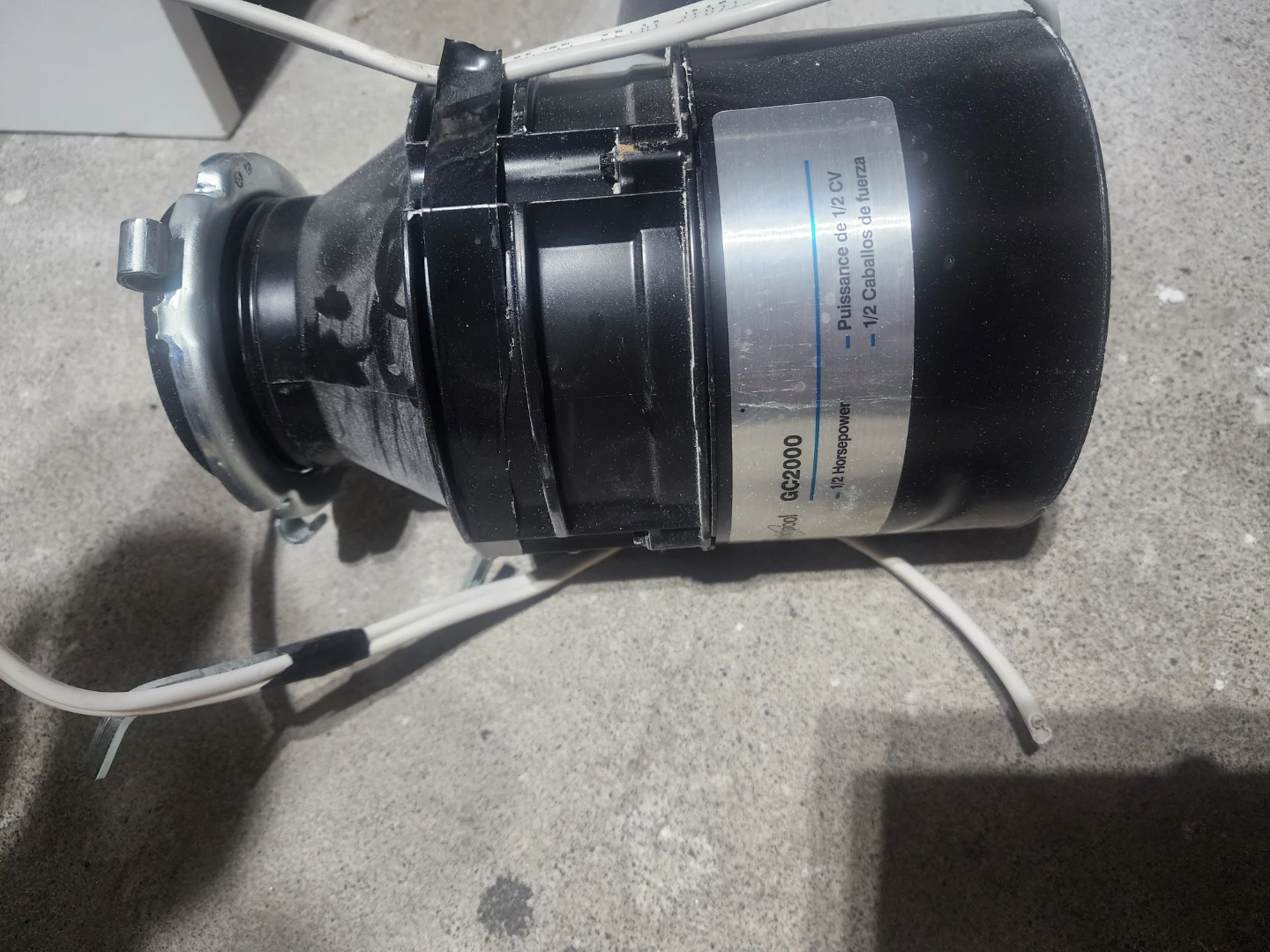 Whirlpool GC2000 Garbage Disposer 1/2 HP - photo 5