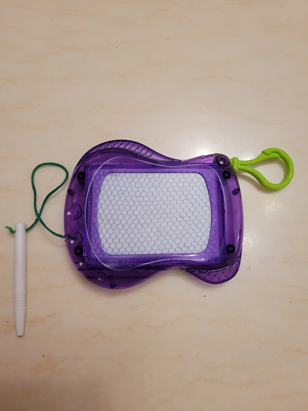 Purple Guitar-Shaped Drawing Pad