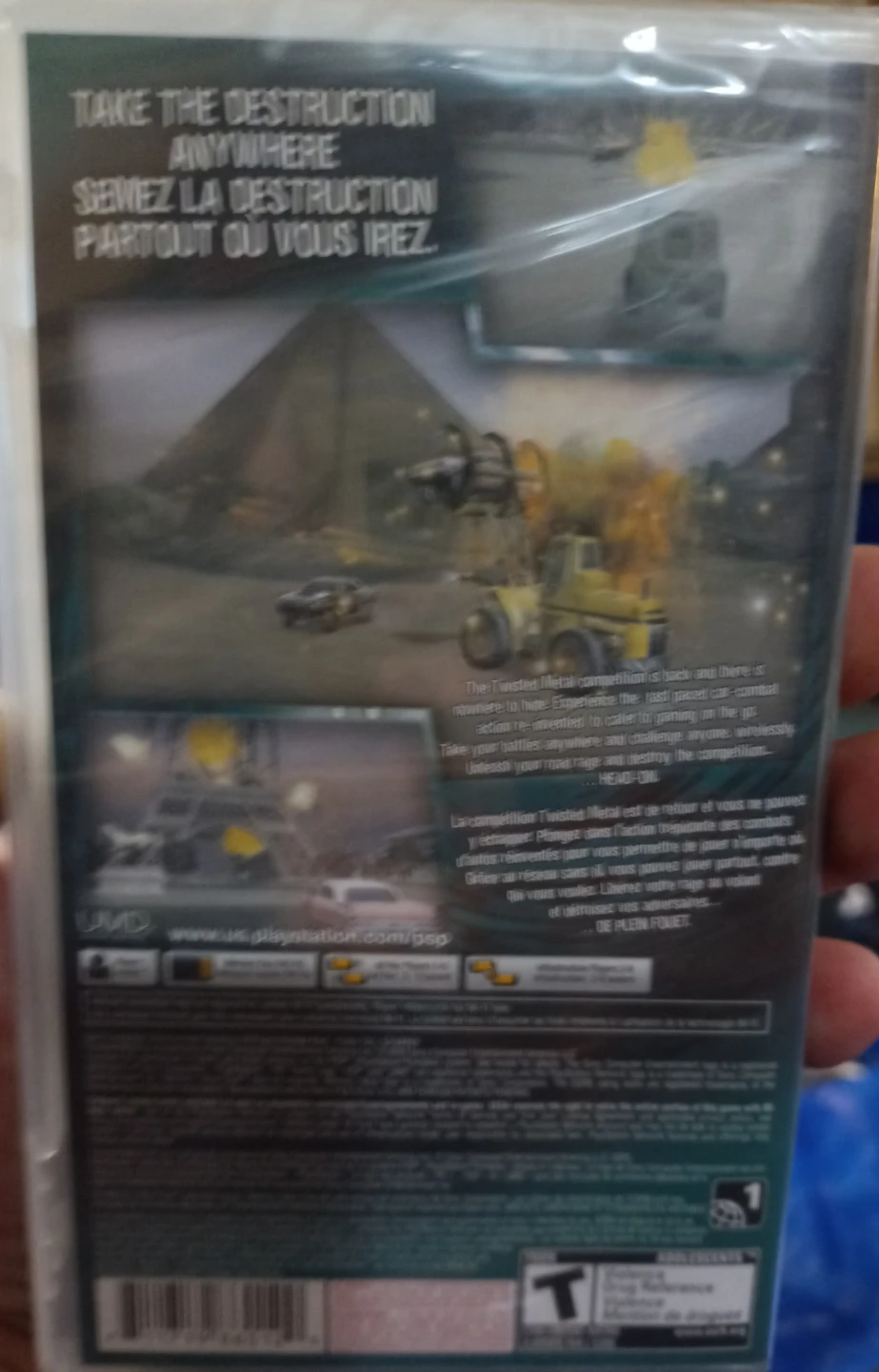 PSP Twisted Metal - New In Sealed Package - photo 2