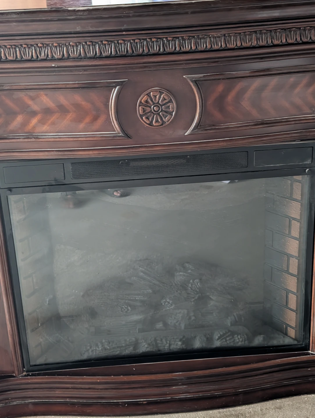 Electric Fireplace Mantel