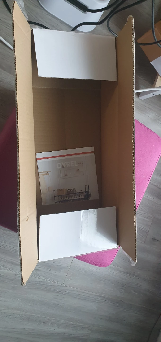 Empty Rectangular box