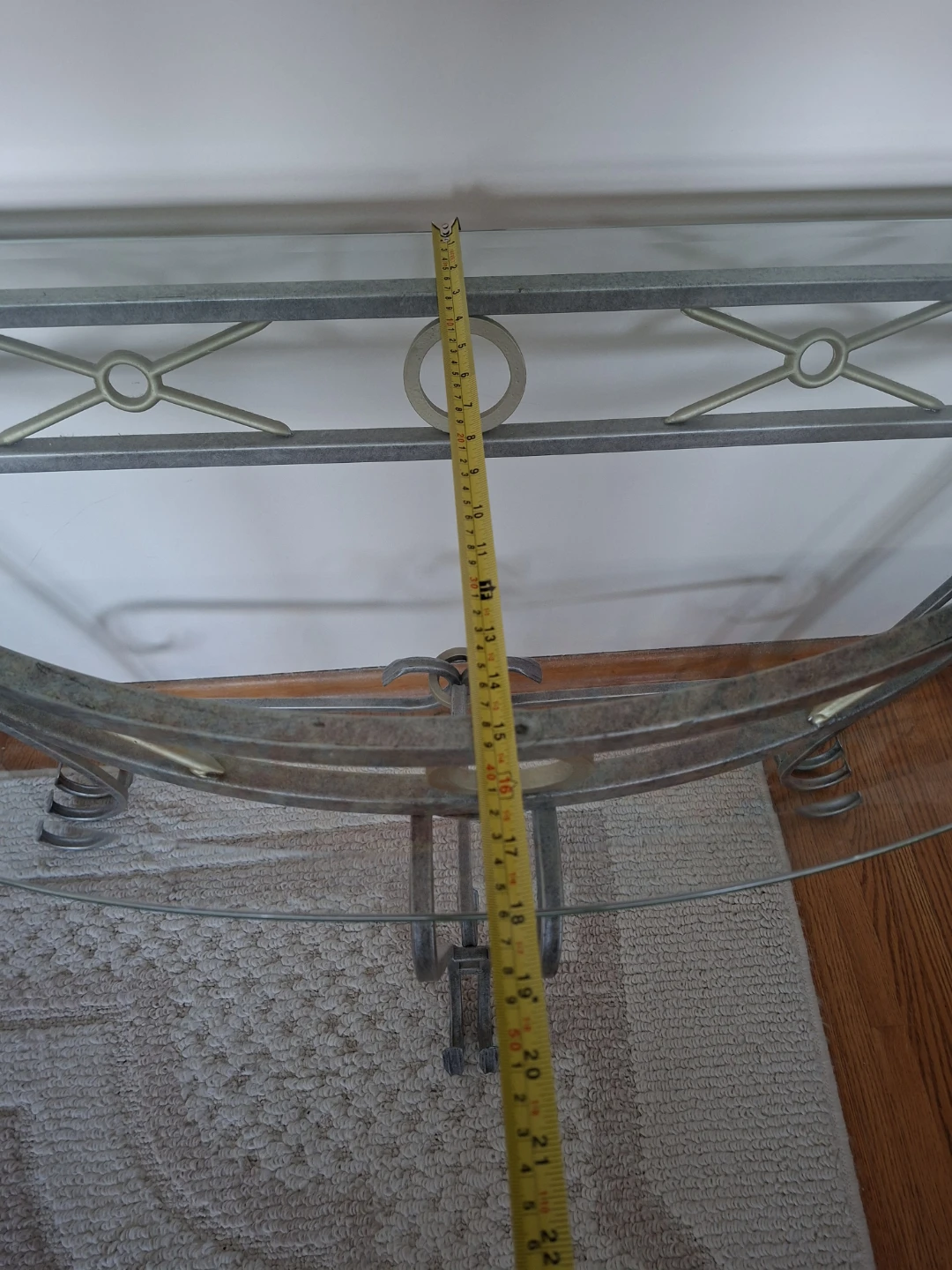 Glass Console Table - photo 3