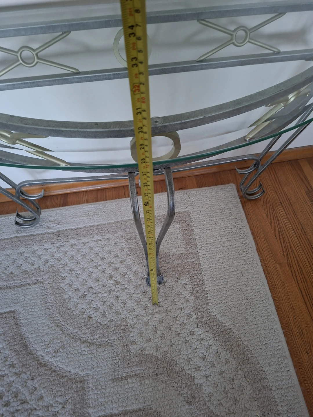 Glass Console Table - photo 4