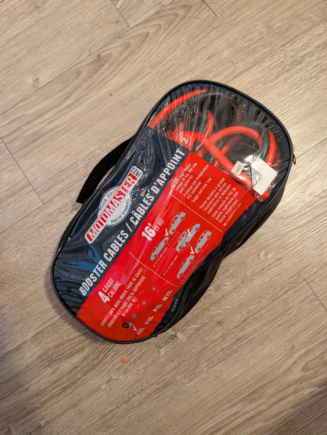 Motomaster medium Booster Cables
