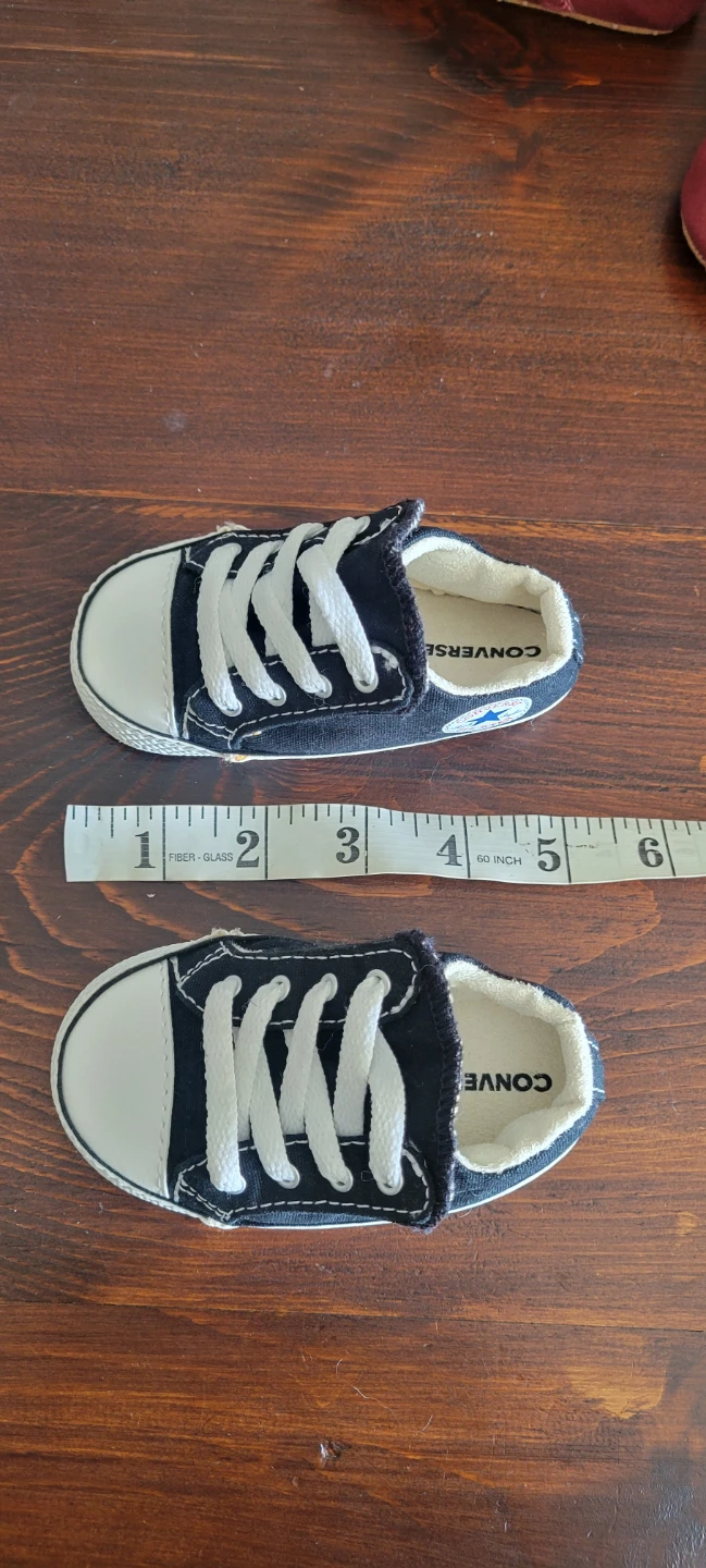 Baby Shoes Bundle - Converse, Old Navy & More - photo 3