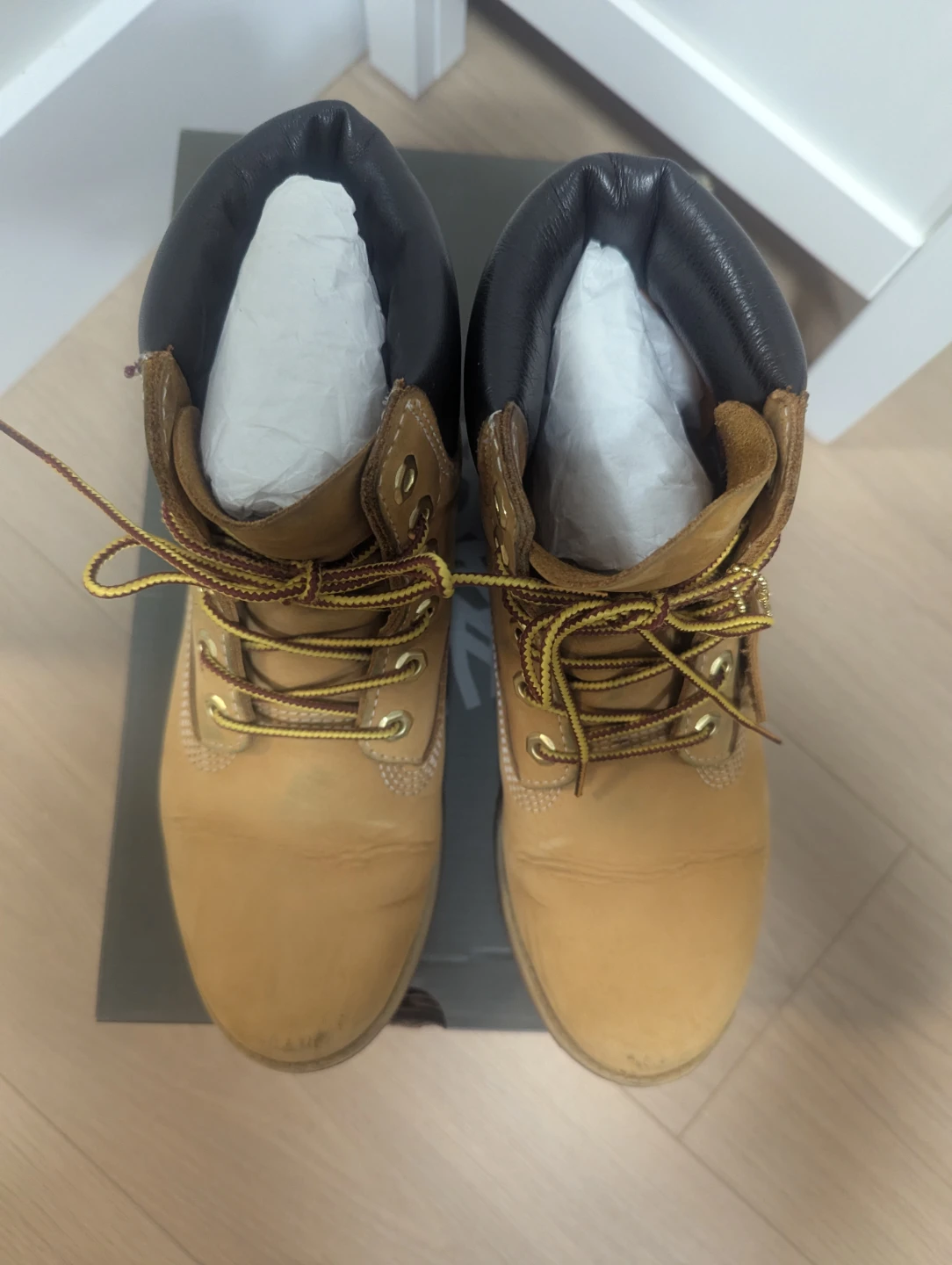 Timberland Women's Wheat Nubuck Boots Size 8 - photo 4