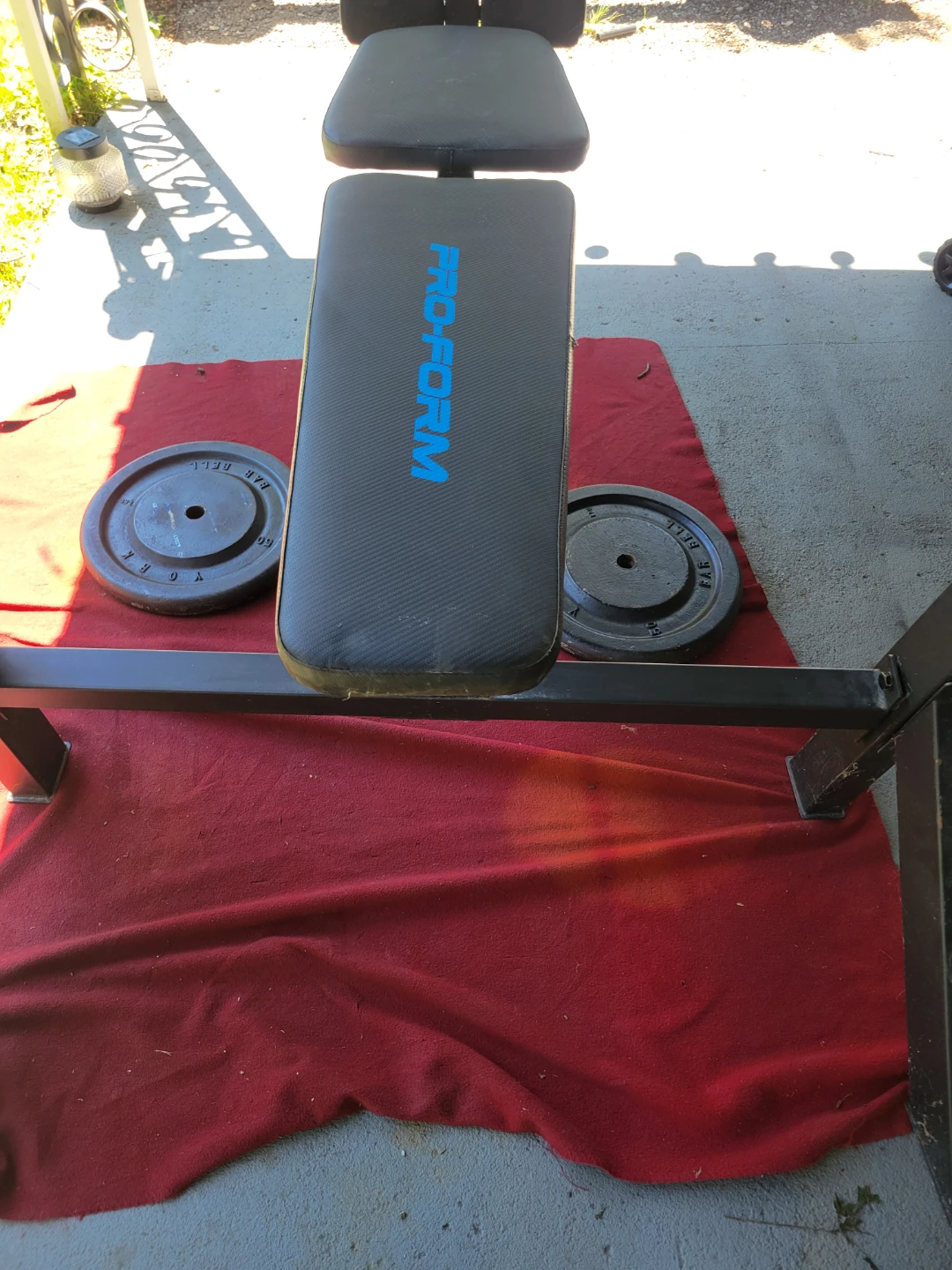 PRO FORM  BENCH WITH INCLINE SAFETY HOOKS - photo 2
