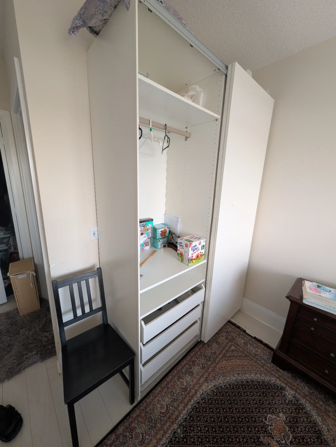 Modern White Sliding Closet / Freestanding Wardrobe - photo 2