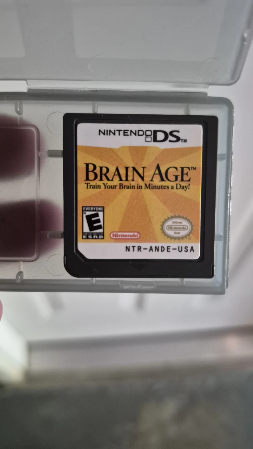 Nintendo DS Brain Age Game