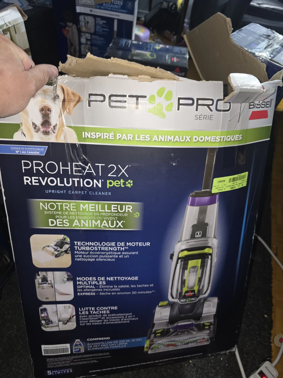 Bissell ProHeat 2X Revolution Pet Pro Carpet Cleaner - photo 3
