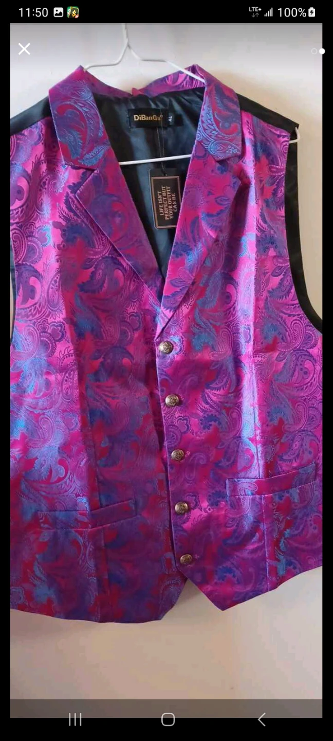 DiBanGu Paisley Vest XL