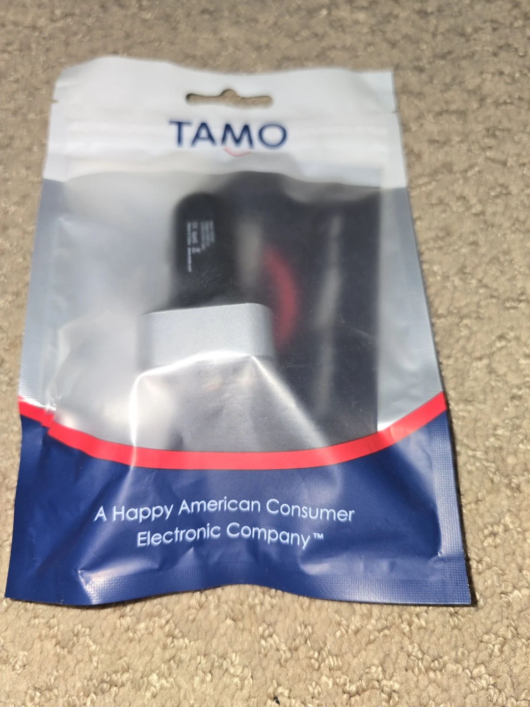 TAMO Highspeed 3-Port USB Car Charger - Black