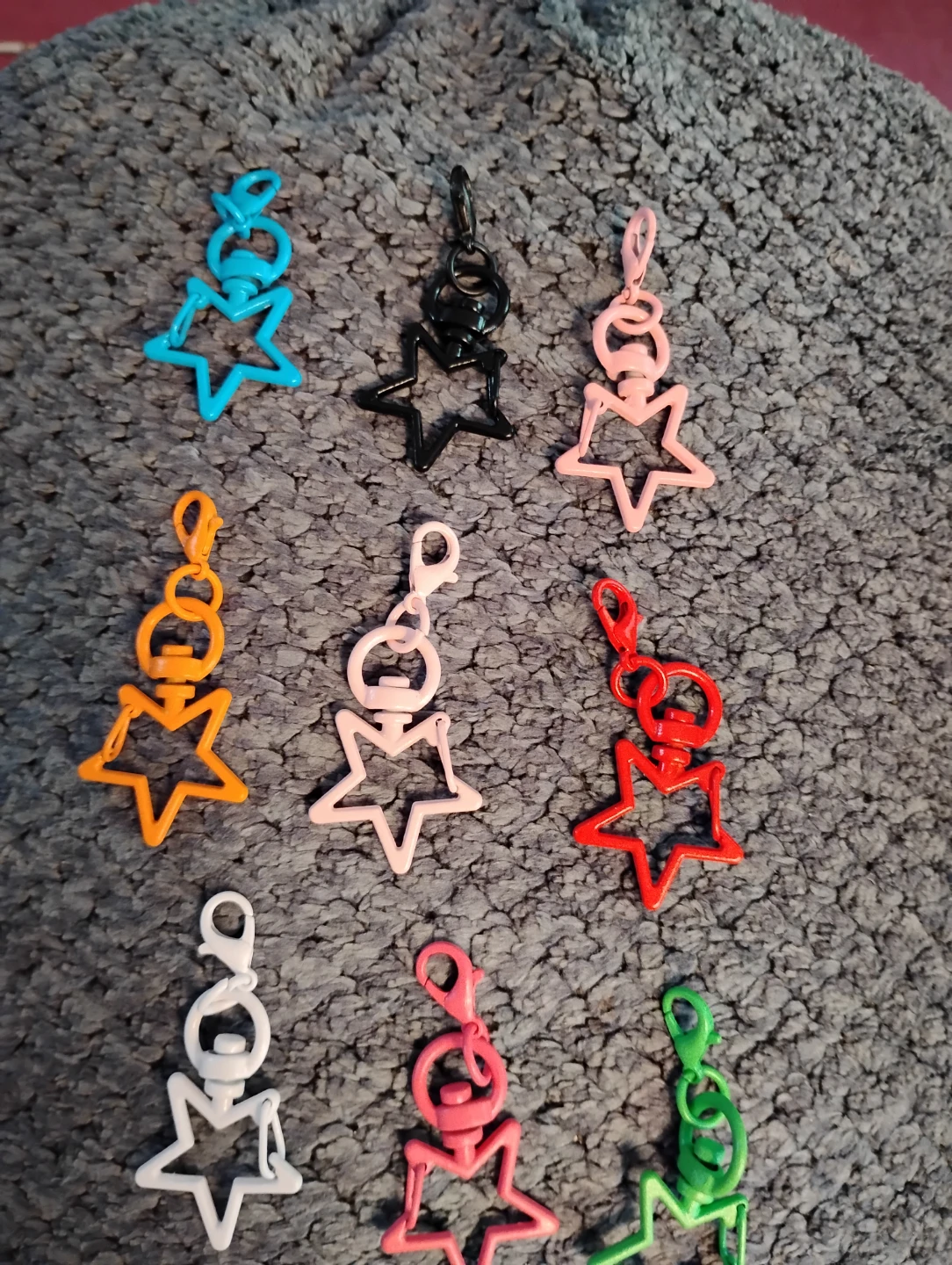 Star Shaped Purse or Backpack Charms