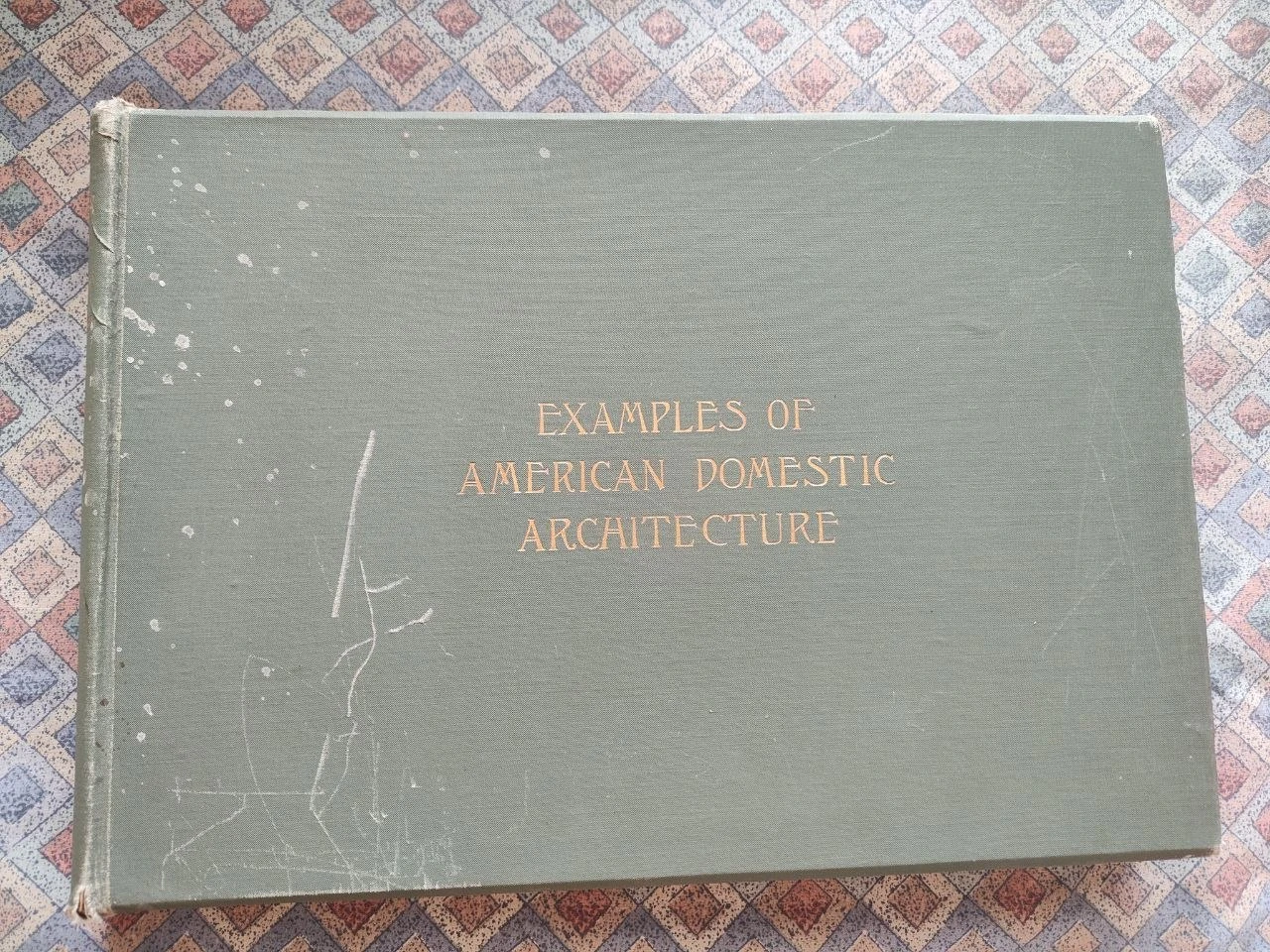 1st Edition Rare 1889 Examples of American Domestic Architecture - photo 2