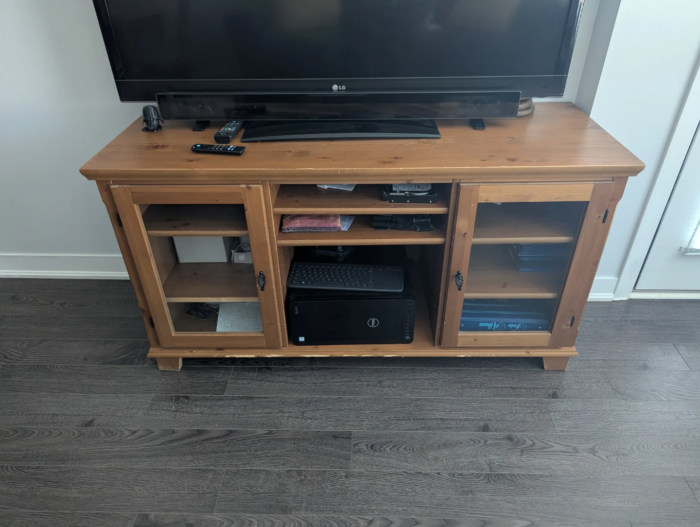 Wooden TV Stand / Media Console - photo 2