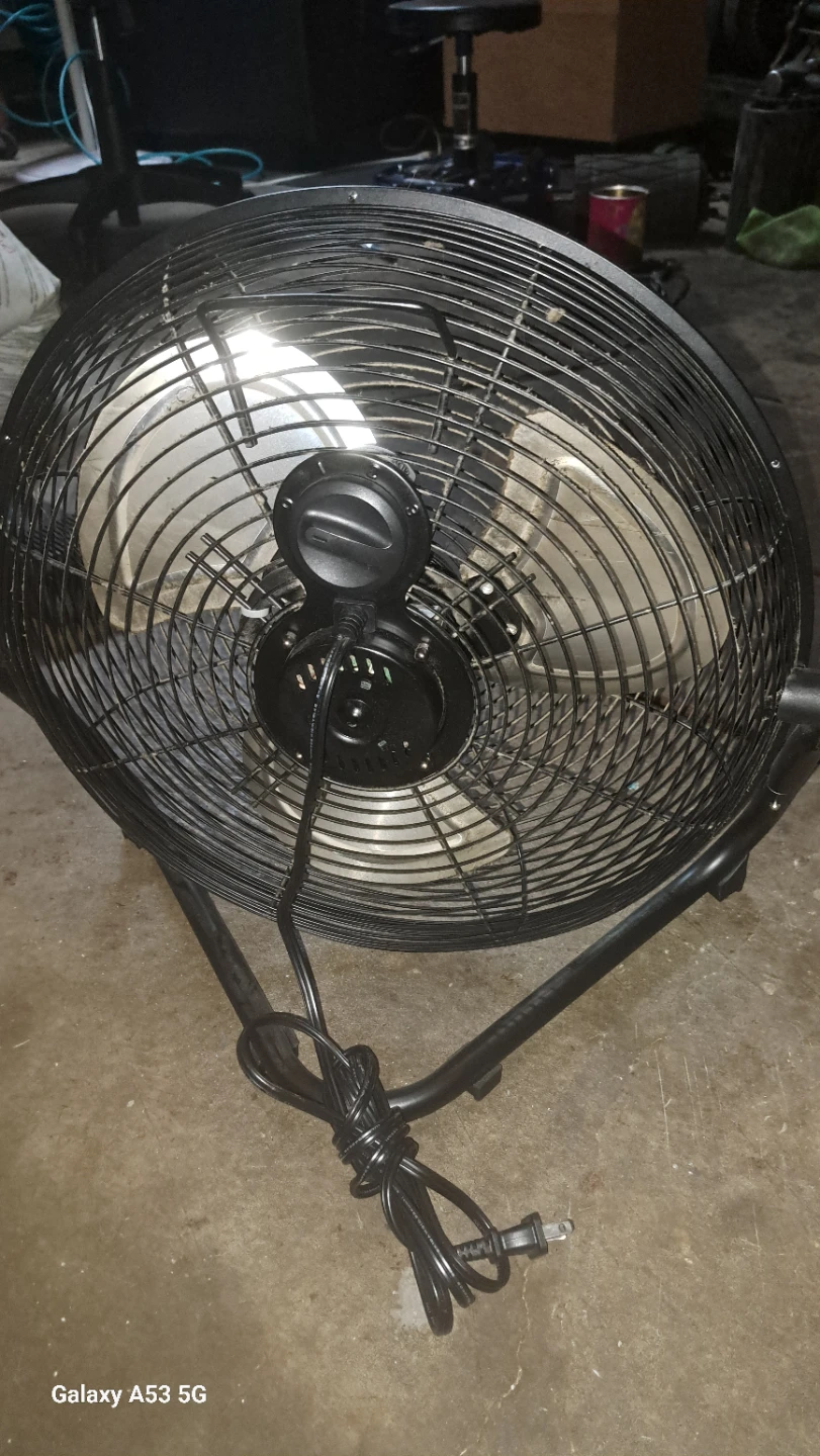 Black Oscillating Fan - photo 2