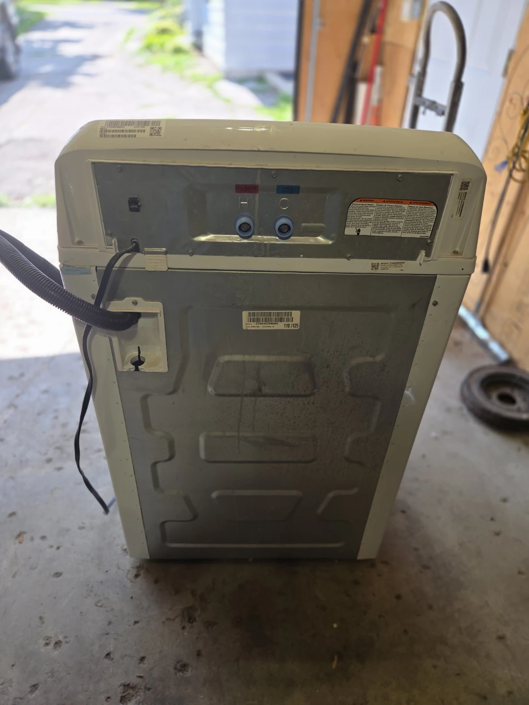 GE Adora Top Load Washing Machine - photo 5