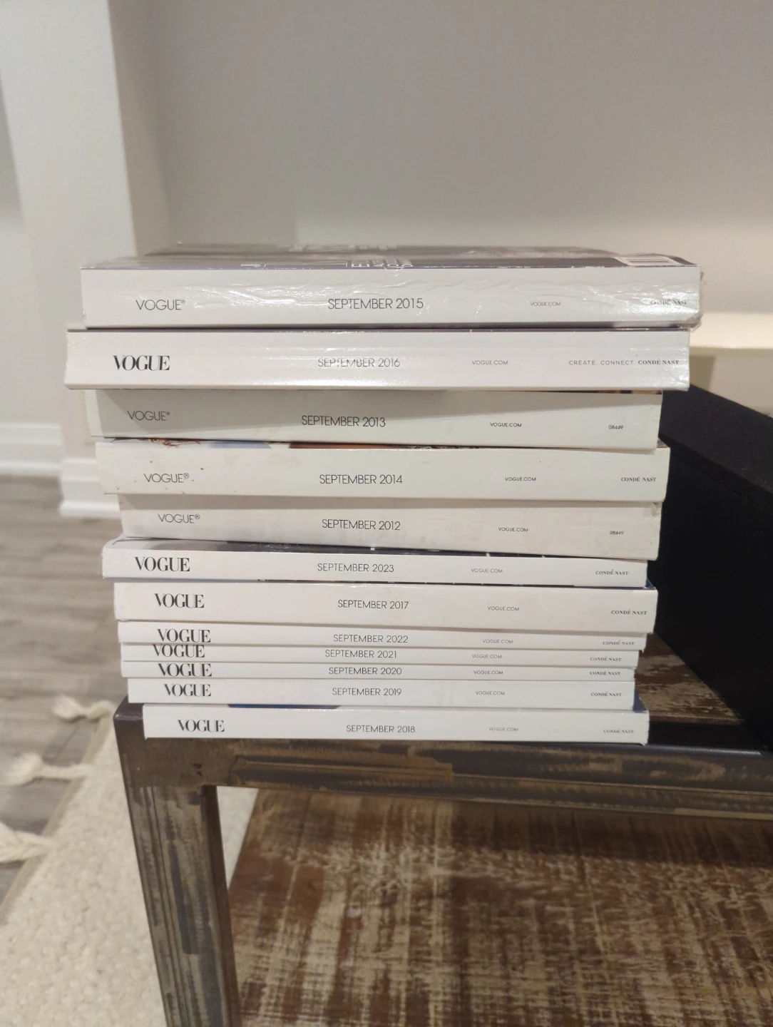 Vogue Magazine Issues September 2012-2023