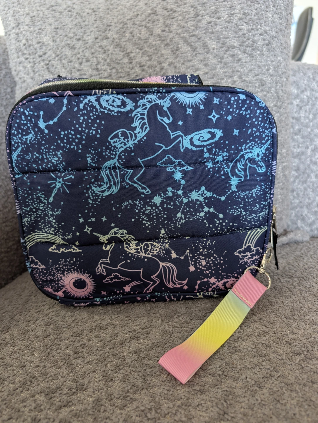 Love2Design Quilted Unicorn Lunch Bag