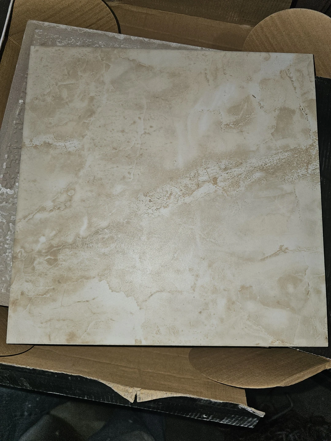 HD Augusta Beige Ceramic Tiles 12x12 - photo 4