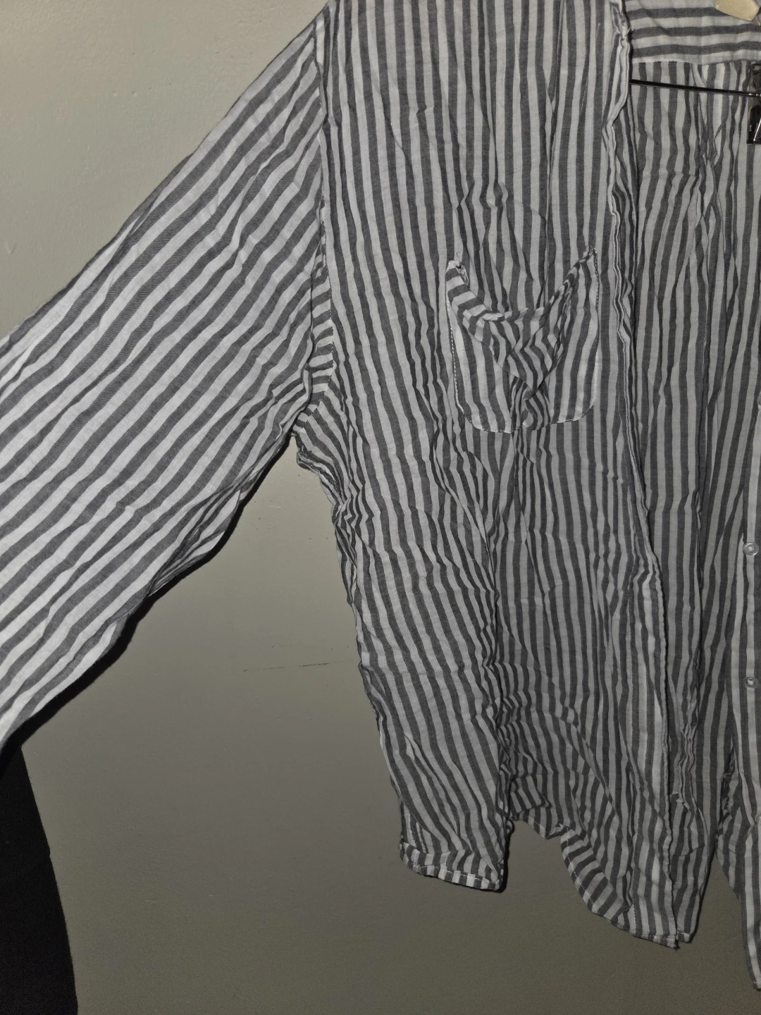 Elizabeth and James Striped Button-Up Shirt - photo 2