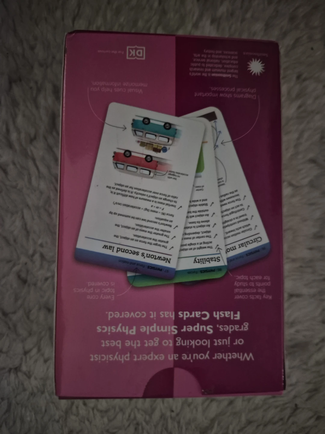 DK Smithsonian Super Simple Physics Flash Cards Grades 6-10 - photo 2