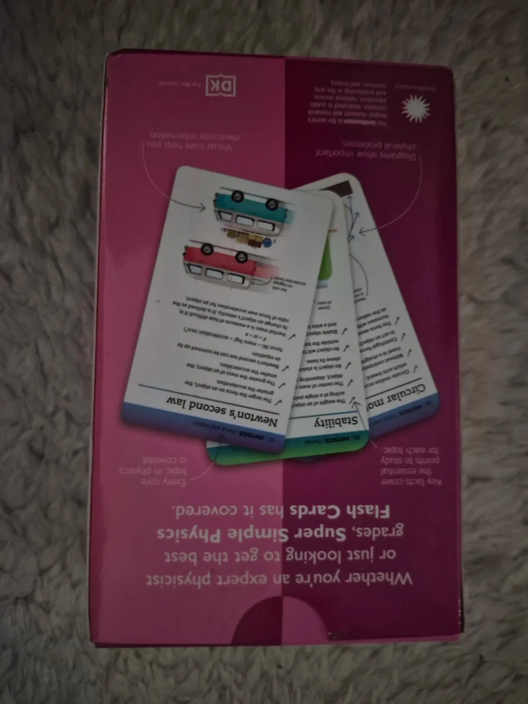 DK Smithsonian Super Simple Physics Flash Cards Grades 6-10 - photo 2