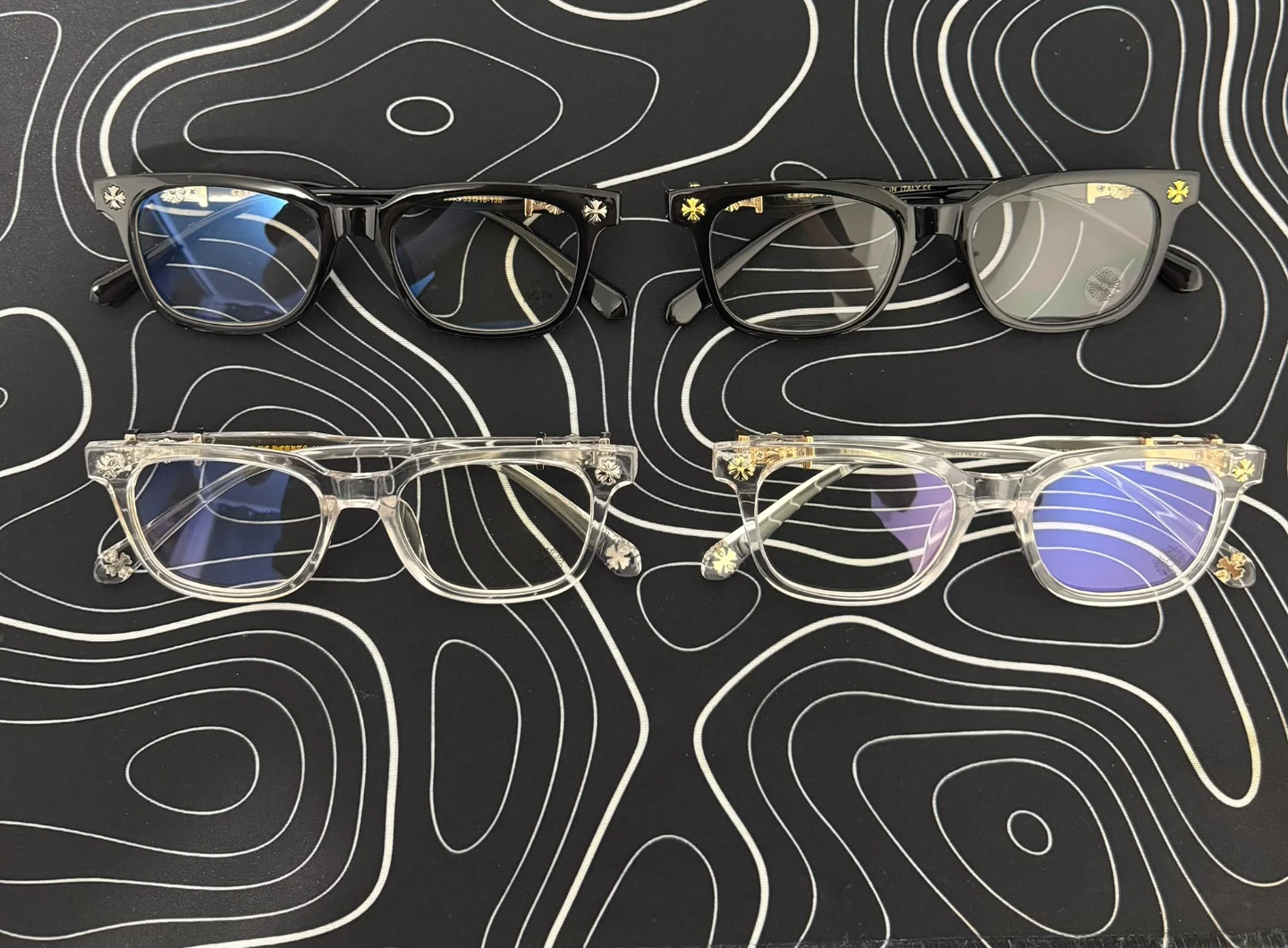 Chrome Hearts Glasses - 4 Pairs