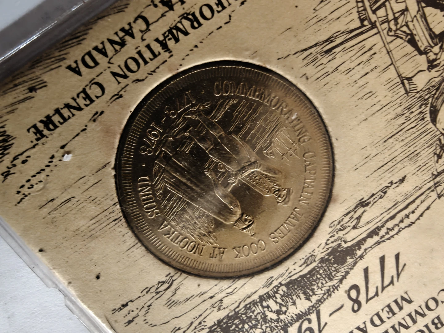 Captain James Cook Bicentennial Medallion 1778-1978