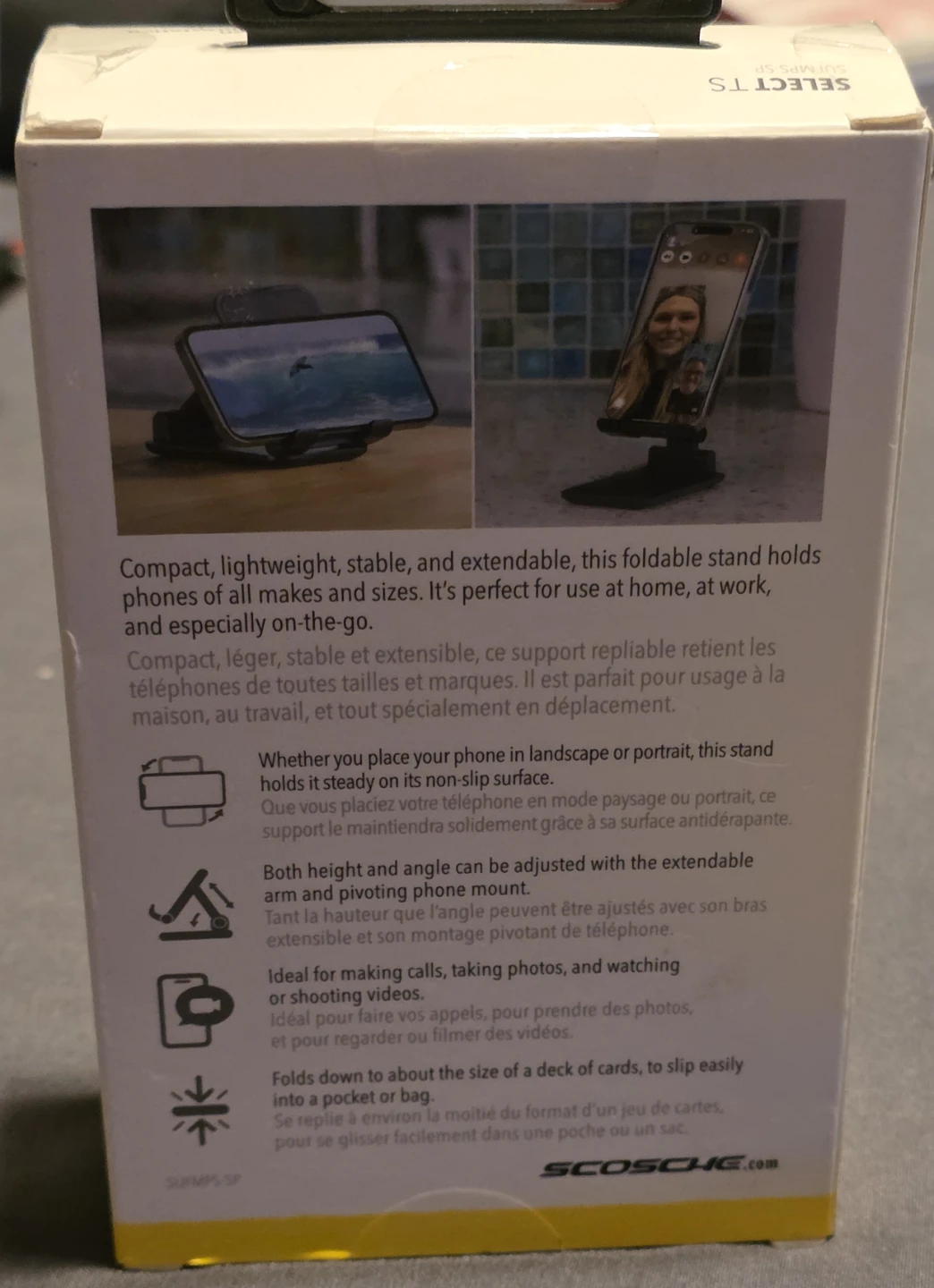 BRAND NEW Scosche Select TS Universal car mount phone stand - photo 3