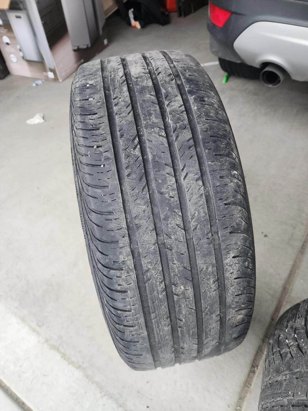 1 Used Winter Tire and 1 Used all season Tire - photo 2