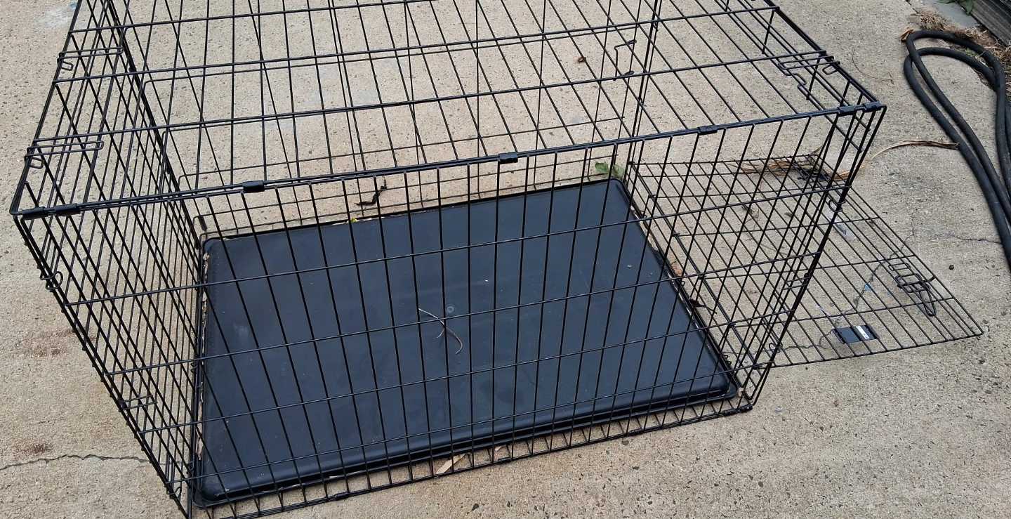 Wire Dog Crate with Tray large - photo 2