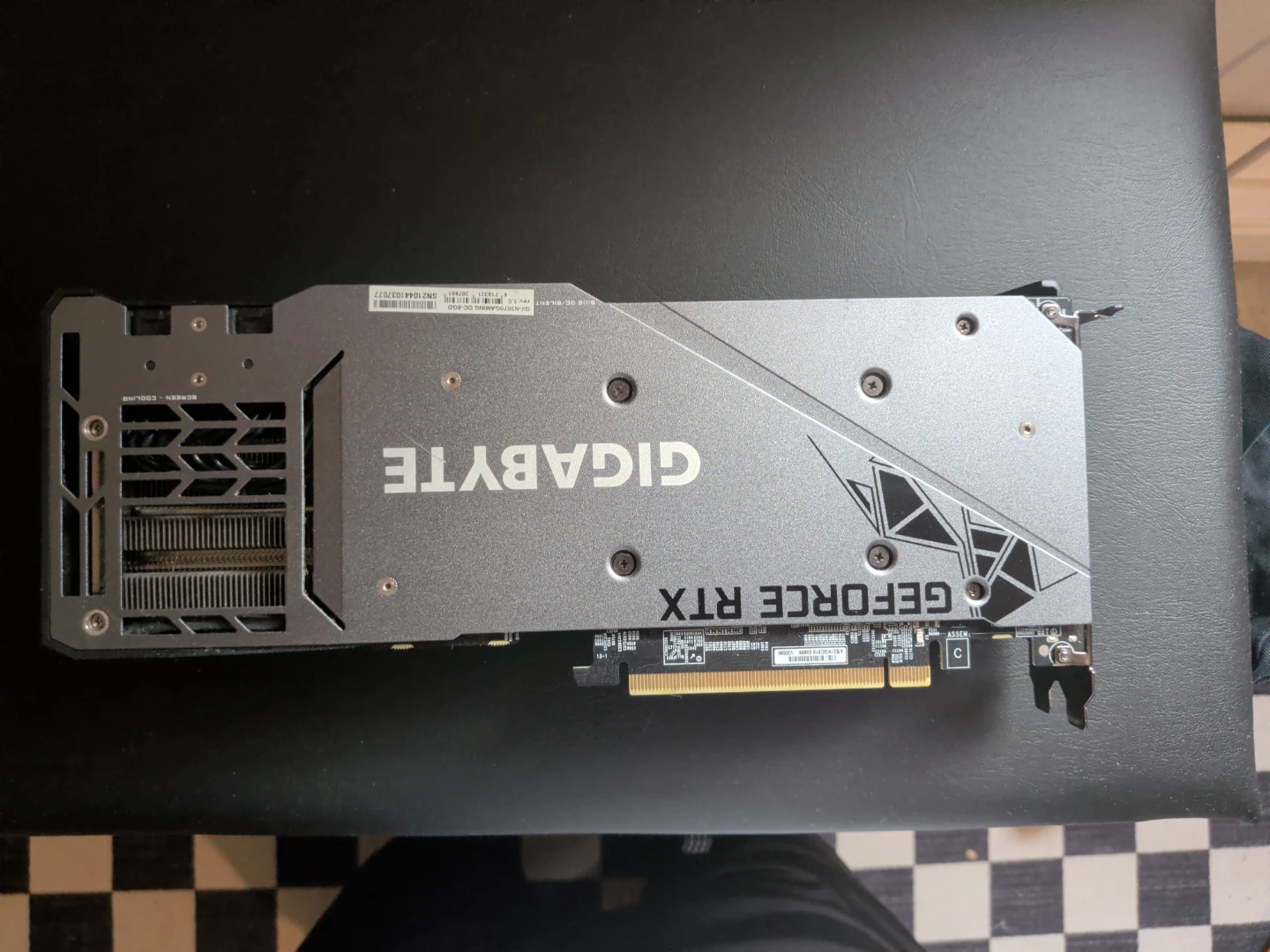 Gigabyte GeForce RTX 3070 Gaming OC Graphics Card - photo 2
