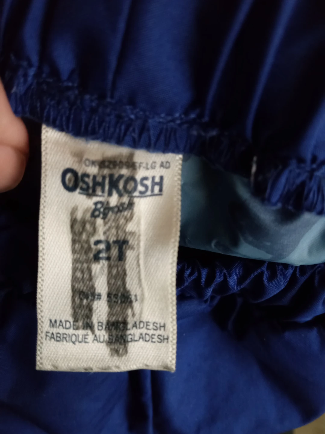 OshKosh B'gosh Blue Heart Pants - Size 2T - photo 2