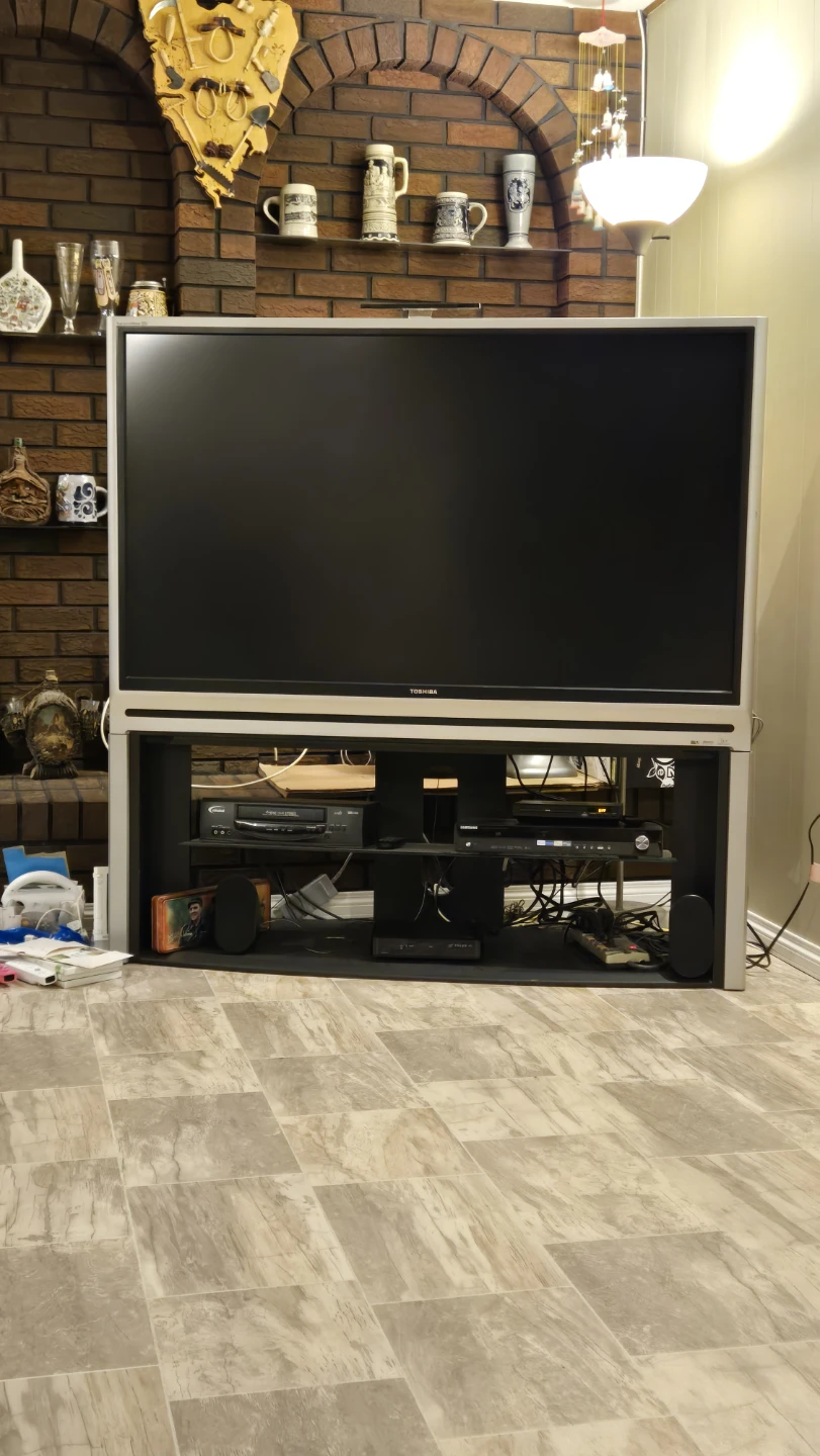 Toshiba Projection Television and stand