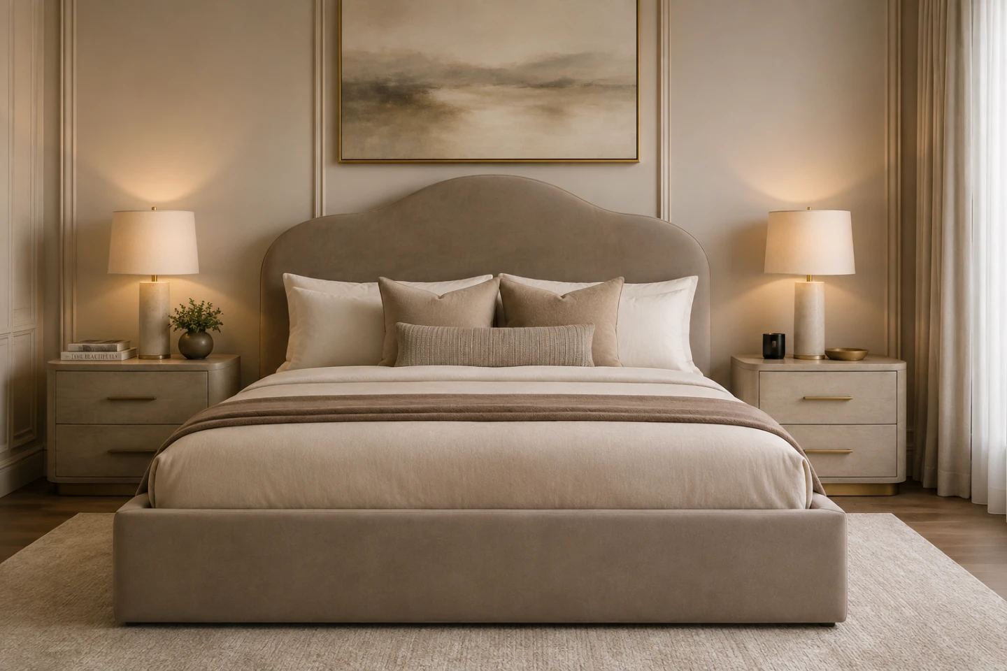 Modern Furniture Storage Queen Bed Frame