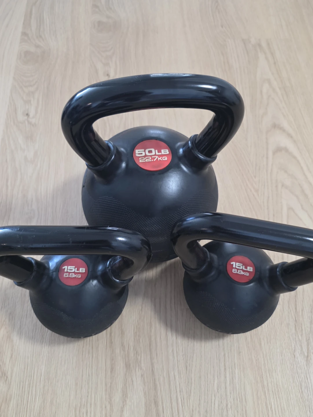 Corefx Kettlebell Set  50 & 15 pounds